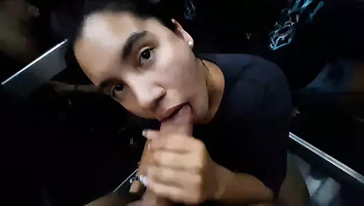 PUBLIC oral sex in the elevator