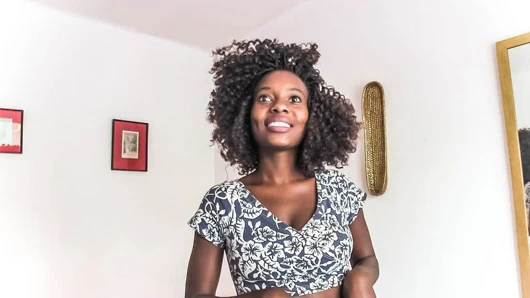 Sıska Doğu Afrikalı güzellik beyaz model ajan tarafından sert becerdin