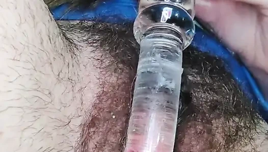 Yeni cam oyuncağı deniyorum, her şeyi hamurlu bıraktım