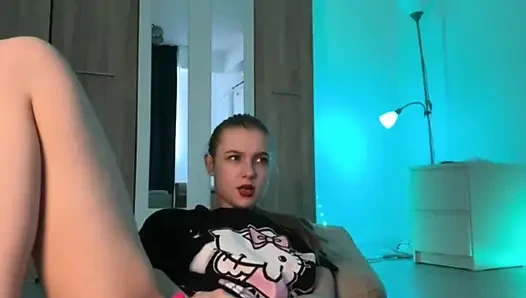 Fingering pussy and anal. Nipple clamps with jucielussie
