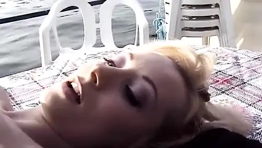 French Lesbians Having Fun Licking Outdoor