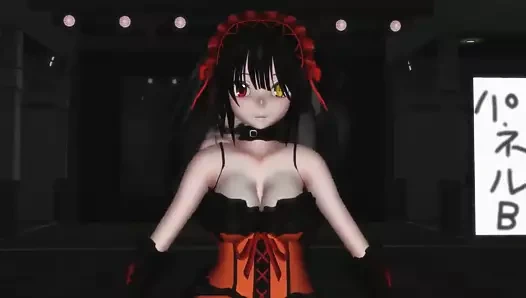 Mmd - canlı flört edin! kurumi tokisaki dansı
