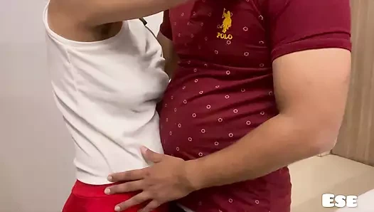 Çift Farwell partisinde sikişiyor