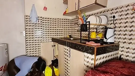 Horny Plumber Drilling Her Big Ass