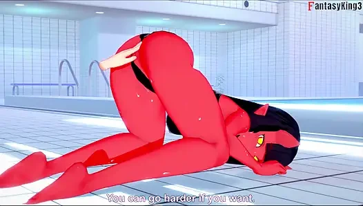 Meru succubus bikini bakış açısı seks