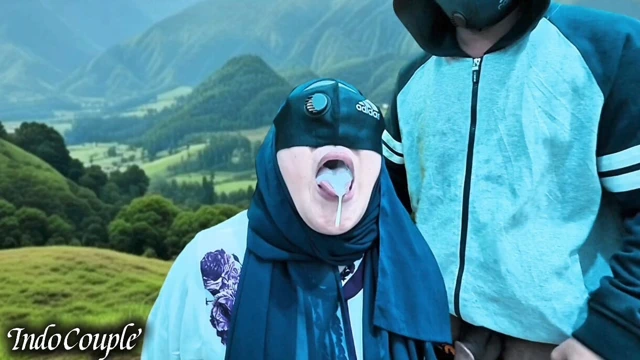 Müslüman tesettürlü evli kadın kocası erkek arkadaşıyla bali'ye tatildeyken döl yutuyor .gerçek hayatta aldatan evli kadın