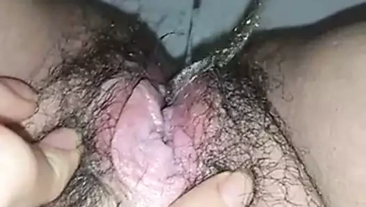 çiş ile yapışkan boşalmak