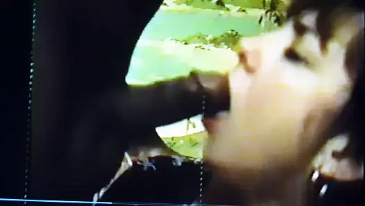 Erica'nın ilk siyah horozu.