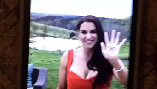 Stephanie Mcmahon'a boşalıyor