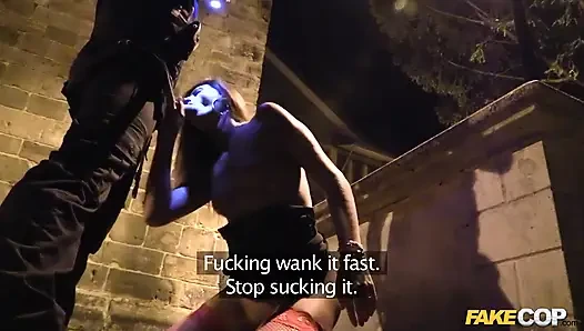 Fake cop - cadılar bayramı anal seks özel