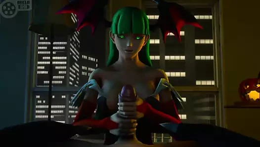 Morrigan ruhun karşılığında sana masaj yapıyor