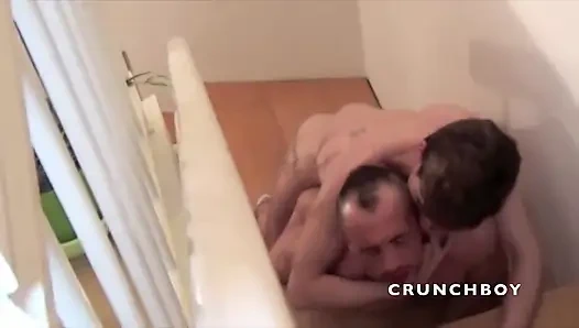 Axel Lorent Fransız porno yıldızı Alexis Tivoli tarafından sikiliyor