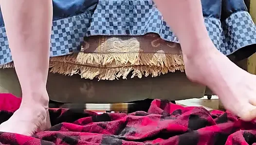 Tek başına ıslak amcık fışkırtıyor
