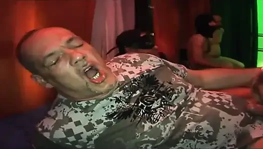 Mature Sluts Sloppily Suck Multiple Big Cocks