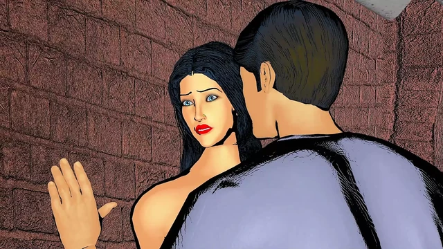 Горячая сексуальная женщина-вдова наслаждалась сексом в ванной