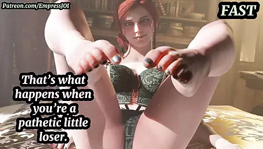 (HENTAI 31 TALIMATı) Baskın kraliçe (kadın egemenliği, ayaklar, aşağılama)