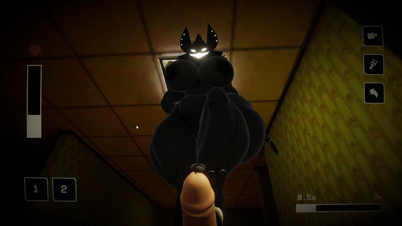 Horny Backrooms with a Demon Succubus