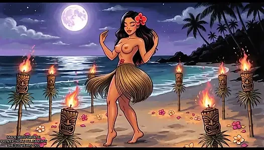 Fille hula 1