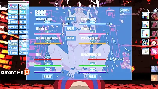 Hentai simülasyon bowsette - bu seks simülatöründe süper mario bowsette'i sikiyor