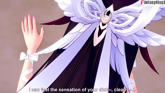 Columbina oral seks - Genshin Impact