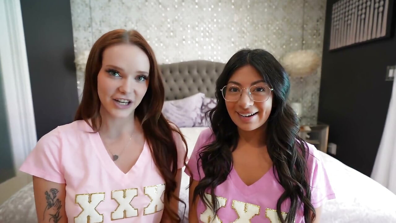 Ateşli üniversiteli sürtükler kız öğrenci yurdularını amcıkla kurtarıyor - cami strella x chloe foxxe - lev lieben
