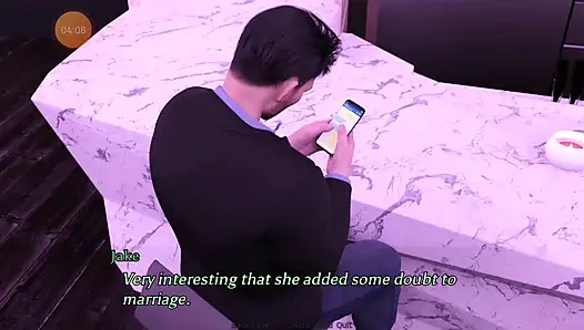 Mükemmel bir evlilik #12 - Alexia David'e göğüslerini gösterdi ve sonra bir şey oldu.