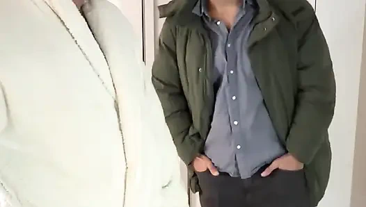 Yeni Cyclops ve üvey baba Dan ile mutfakta sikişiyor