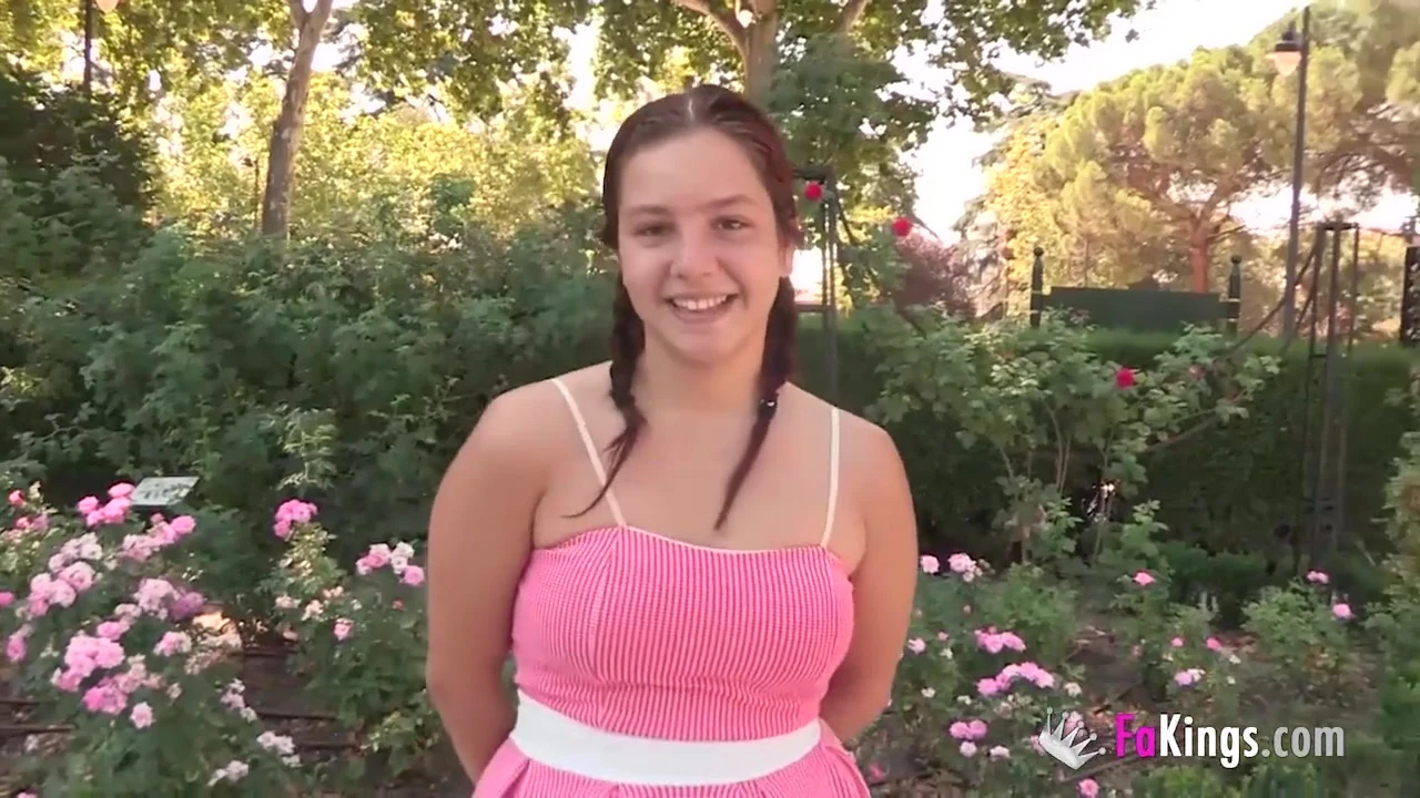Would you fuck me, a petite teen, in front of Spain?