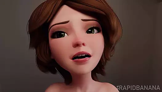 Seksi azgın üvey anne üvey oğlunun sikinde bir kovboy kız pozisyonunda zıplıyor