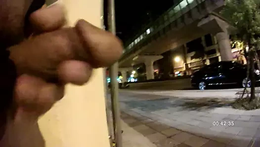 Halka açık 68 gece yürüyüşü ve boşalma