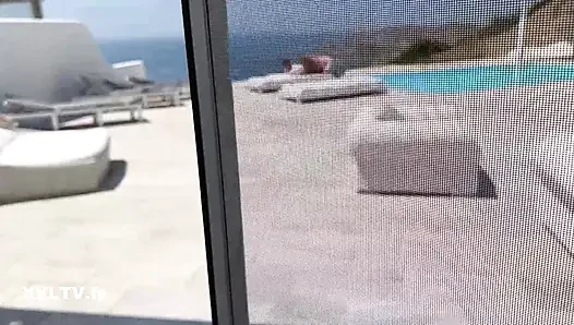 Mykonos güneşinin altında tutku