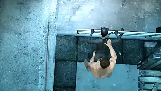 Wolverine ve kedi kadın