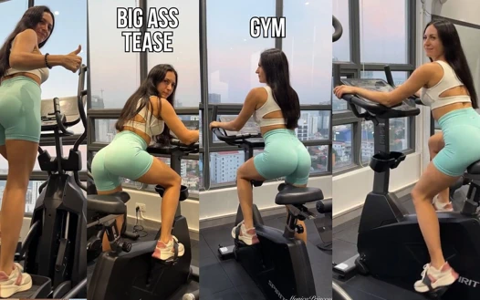 Esmer büyük götlü spor salonunda azdırıyor