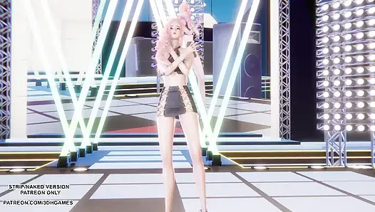 mmd iki kez - seraphine kpop dance league of legends hentai sansürsüz 4k 60 fps