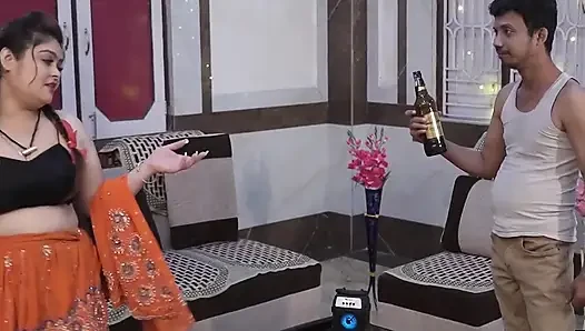 Yakışıklı oğlan köylü kızla seks yapıyor..