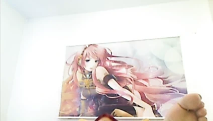 Redhead milf seksi ayaklar