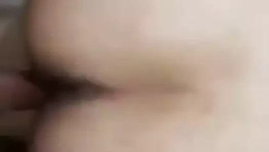 Ateşli büyük Arap götü