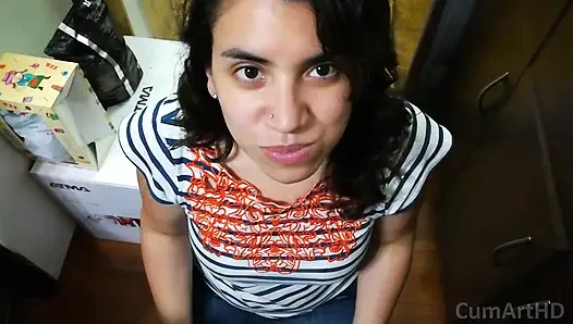 Çikolatalı yumurta sürprizi! Food'a boşalma