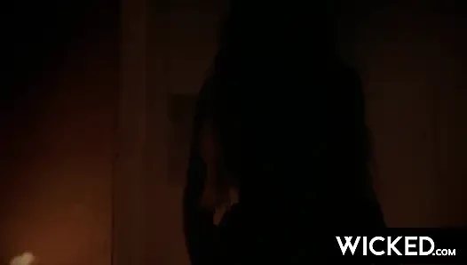 Wicked - allie nicole büyük memeli kovboy kız phantasia fantezisinde biniyor