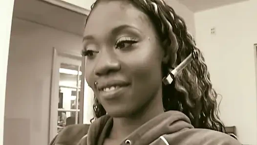 Büyük penislerden korkmayan bir Afrikalı