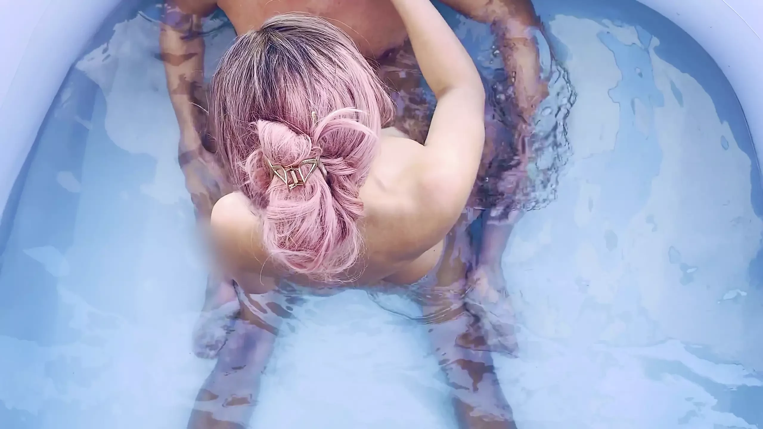 He Fucked Me Hard in Our Backyard Pool