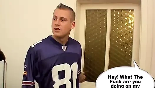 Punk oğlan tokatlıyor onun oda arkadaşları kıçını sadece için olmak geri şaplak