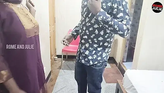 Delivery Boys sex with newly married young girl Julie