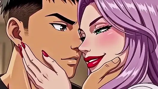 Azgın üvey anne evde kimse yokken üvey oğlu tarafından yakalanıyor