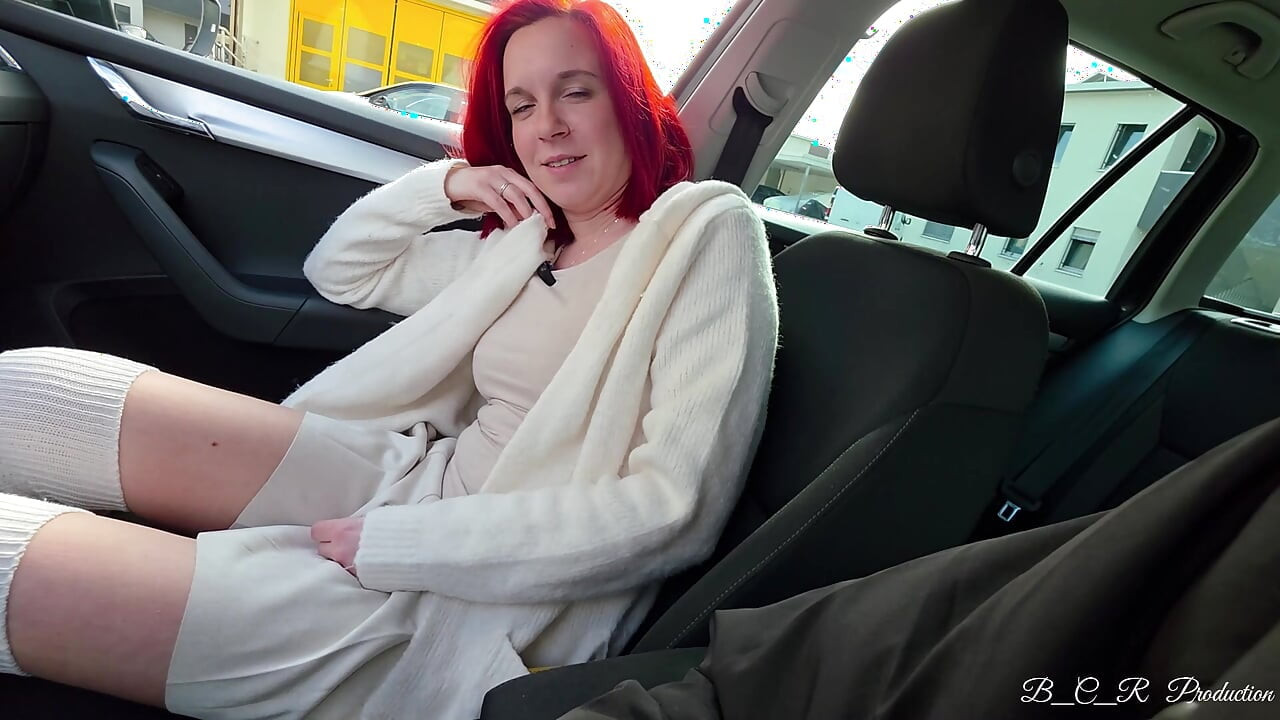 He says I don't dare to do that... Bet lost in the car wash!