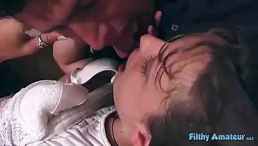 gerçek ev yapımı grup sekste iki arkadaş ve bir fahişe