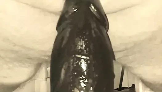 Superchubby soc - kıçımda büyük yapay penis 10cm (4 inç) çap