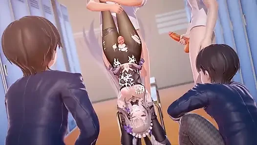 Honkai star rail - madam herta'nın seks günü - 3 boyutlu hentai animasyonu.