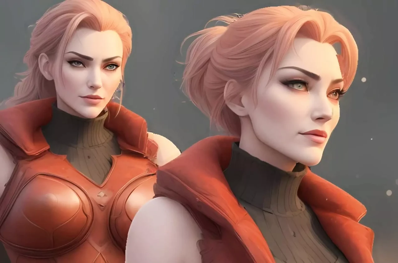 Sexy bjergbabes 3D-animation