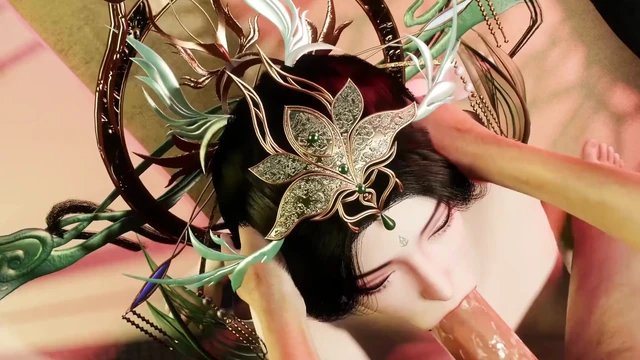 3 boyutlu süper ateşli kostümlü model çıplak mükemmel göğüslerini çok sert sikiyor